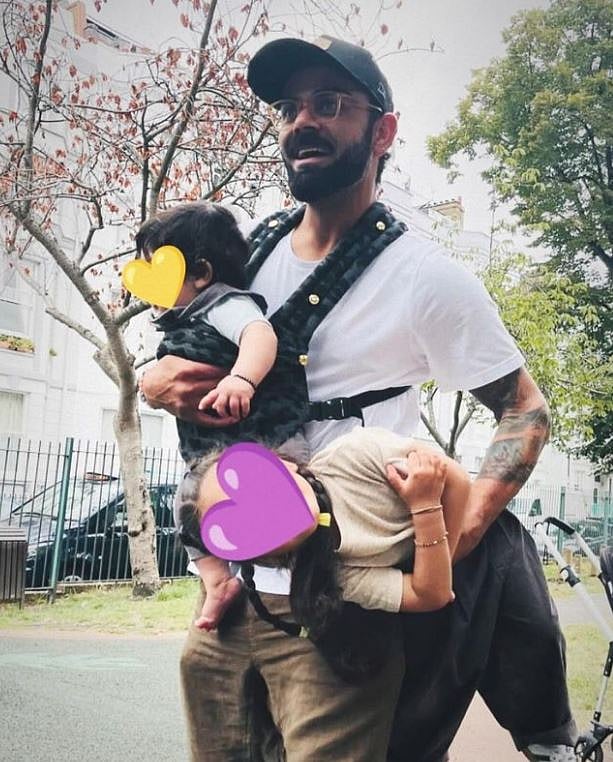 ವಿರಾಟ್ ಜನ್ಮದಿನಕ್ಕೆ ಮಗ ಆಕಾಯ್ ಫೋಟೊ ಹಂಚಿಕೊಂಡ ಅನುಷ್ಕಾ