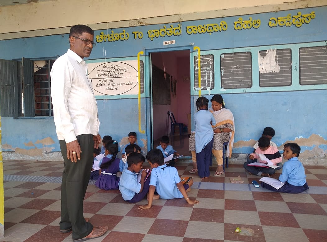 ಚಿಕ್ಕಬಳ್ಳಾಪುರ: ಚೇಳೂರಿನಲ್ಲೊಂದು ಅಂದದ ಶಾಲೆ