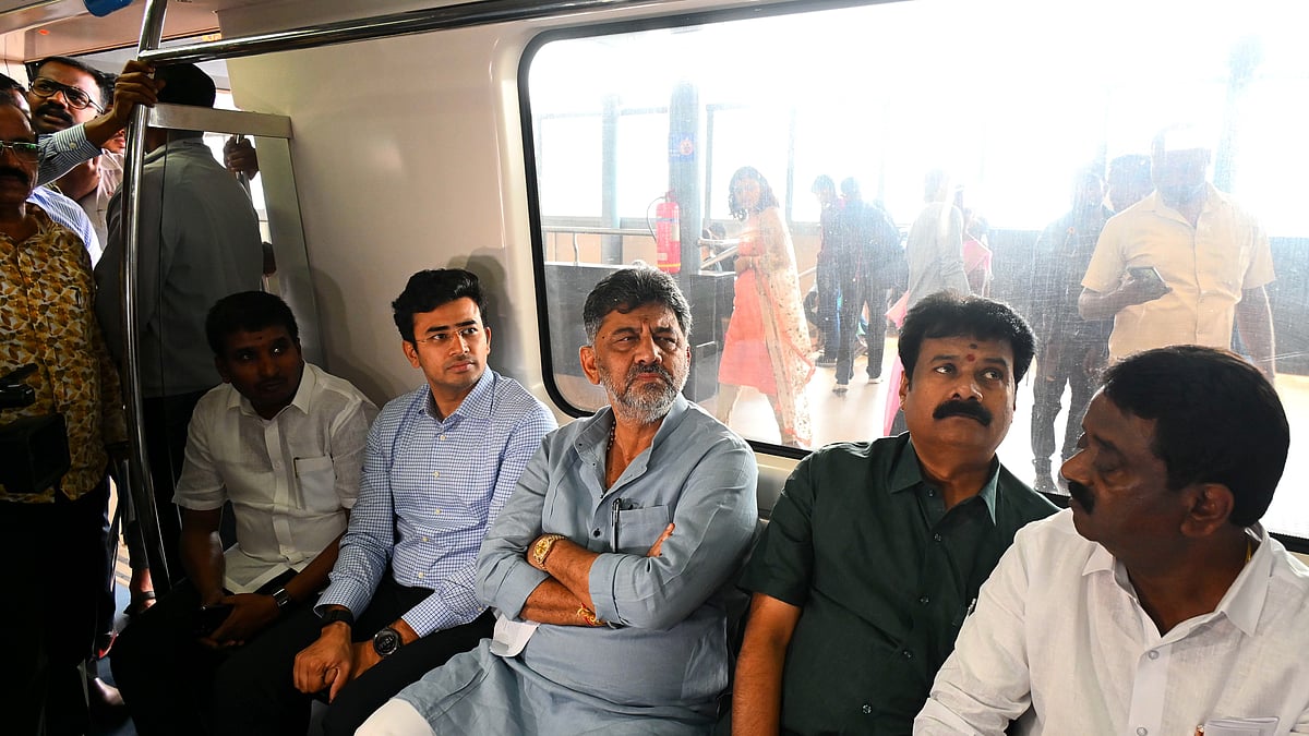 BMRCLಗೆ ಶೀಘ್ರ 21 ಹೊಸ ಮೆಟ್ರೊ ರೈಲುಗಳ ಸೇರ್ಪಡೆ: ಡಿ.ಕೆ. ಶಿವಕುಮಾರ್‌