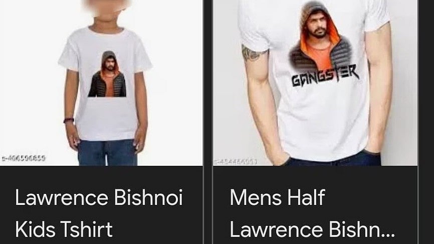 ಮುಂಬೈ | ಬಿಷ್ಣೋಯಿ, ದಾವೂದ್‌ ಭಾವಚಿತ್ರವಿರುವ ಟಿ–ಶರ್ಟ್ ಮಾರಾಟ: ಪ್ರಕರಣ ದಾಖಲು 