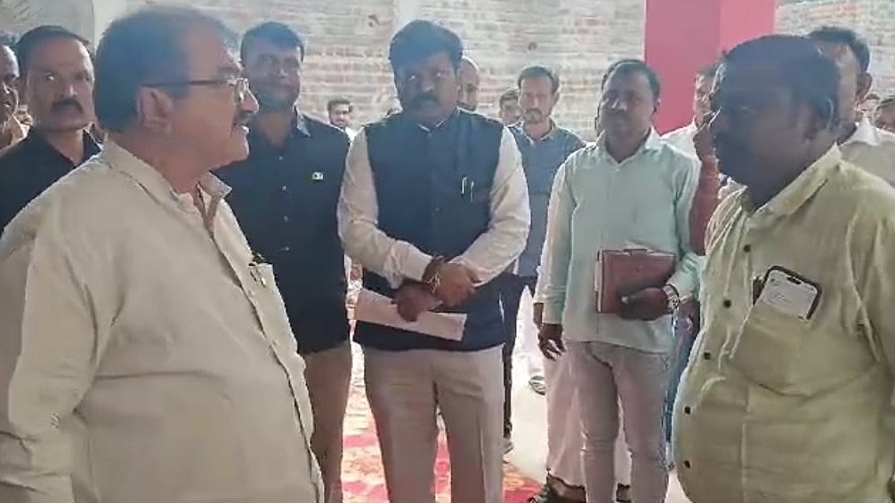 ದಾವಣಗೆರೆ | ಪೌರಾಯುಕ್ತರ ಮೇಲೆ‌ ರೇಗಾಡಿದ ಬಿಜೆಪಿ ಶಾಸಕ ಬಿ.ಪಿ. ಹರೀಶ್