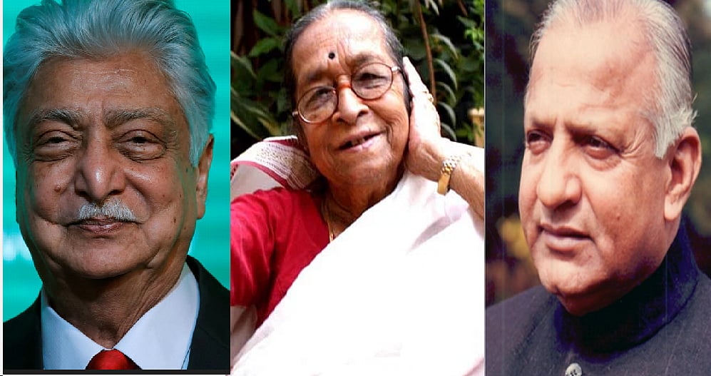 ಕನ್ನಡದ ಹೆಮ್ಮೆ: ದೇವರಾಜ ಅರಸು, ಗಂಗೂಬಾಯಿ ಹಾನಗಲ್‌, ಅಜೀಂ ಪ್ರೇಮ್‌ಜಿ