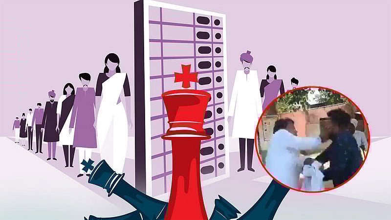 ರಾಜಸ್ಥಾನ ಉಪಚುನಾವಣೆ: ಚುನಾವಣಾಧಿಕಾರಿಗೆ ಕಪಾಳಮೋಕ್ಷ ಮಾಡಿದ ಪಕ್ಷೇತರ ಅಭ್ಯರ್ಥಿ