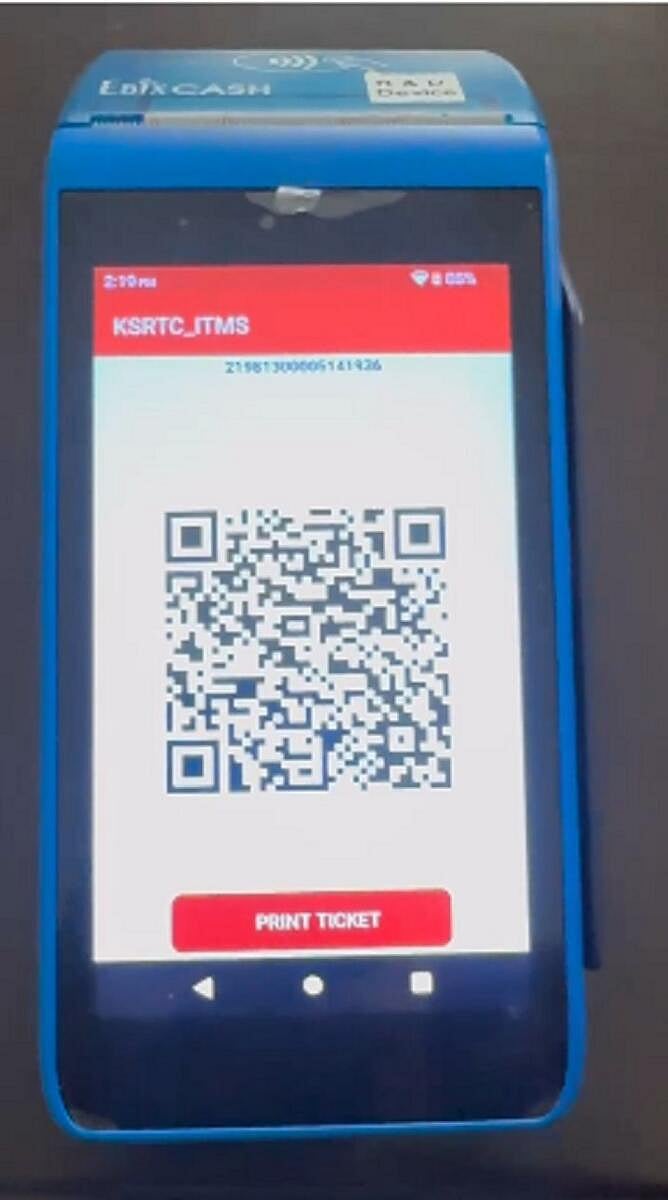 ಕೆಎಸ್‌ಆರ್‌ಟಿಸಿ ಬಸ್‌: ಸ್ಮಾರ್ಟ್‌ ಇಟಿಎಂ ಶುರು