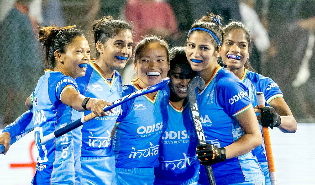 ಮಹಿಳೆಯರ ಏಷ್ಯನ್ ಚಾಂಪಿಯನ್ಸ್ ಟ್ರೋಫಿ ಹಾಕಿ: ಗೋಲುಮಳೆಗರೆದ ಭಾರತ