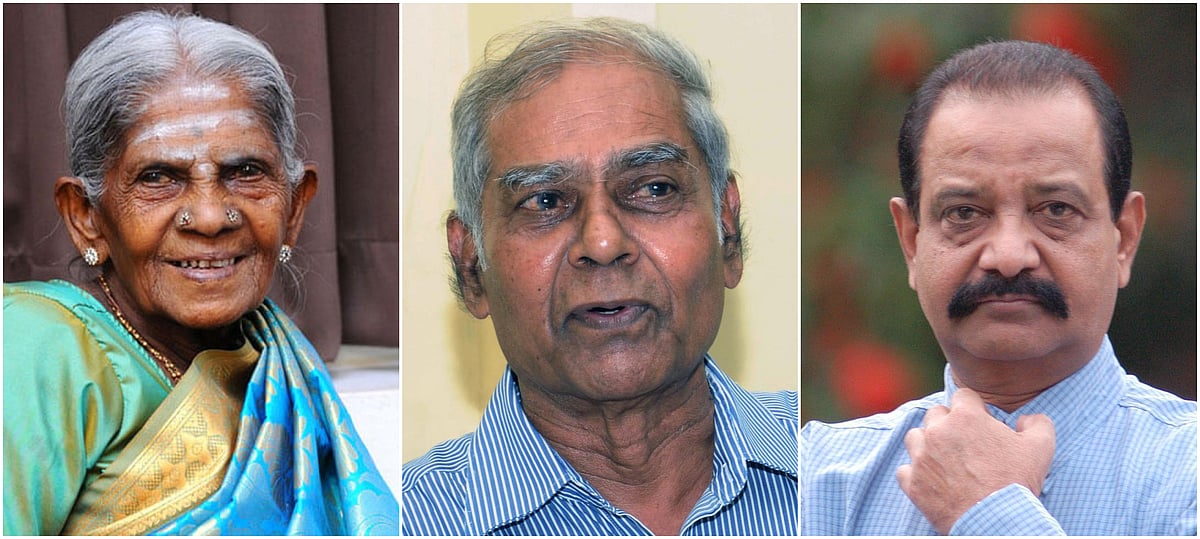 ಕನ್ನಡದ ಹೆಮ್ಮೆ | ಸಾಲುಮರದ ತಿಮ್ಮಕ್ಕ, SR ಹಿರೇಮಠ ಮತ್ತು ಗುಂಡಪ್ಪ ವಿಶ್ವನಾಥ್