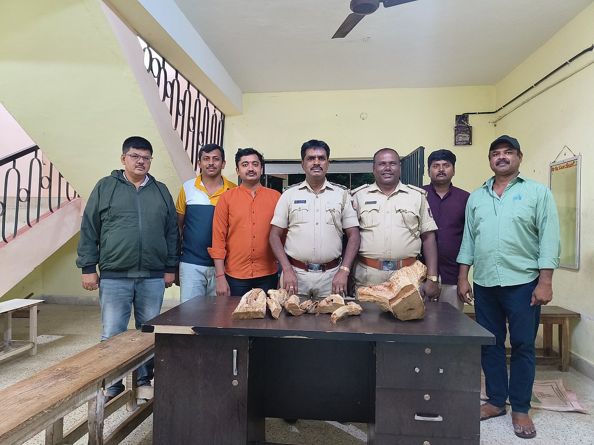 ಚಿಂತಾಮಣಿ | ಶ್ರೀಗಂಧ ವಶ; ಇಬ್ಬರ ಬಂಧನ