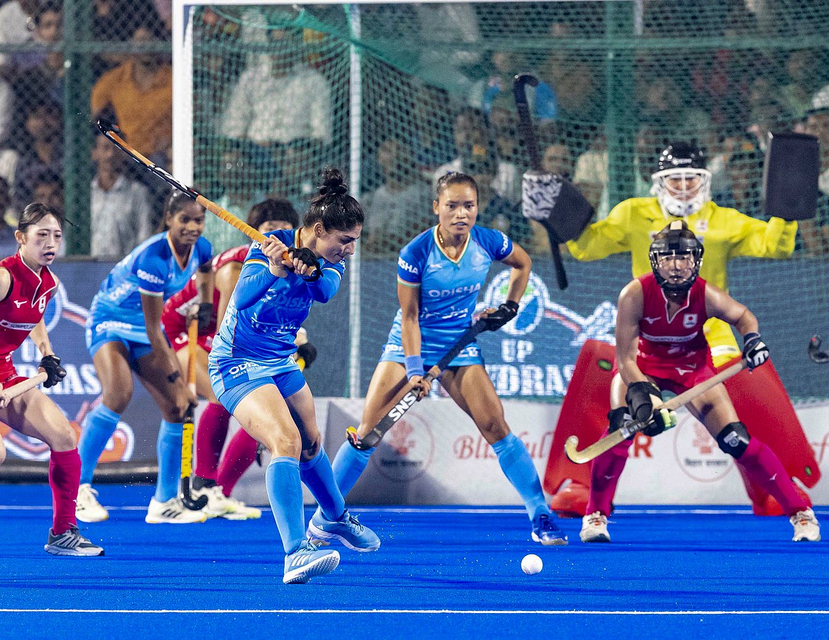 ಮಹಿಳಾ ಏಷ್ಯನ್‌ ಚಾಂಪಿಯನ್ಸ್‌ ಟ್ರೋಫಿ | ಸೆಮಿಫೈನಲ್‌ಗೆ ಭಾರತ ಮಹಿಳಾ ಹಾಕಿ ತಂಡ 