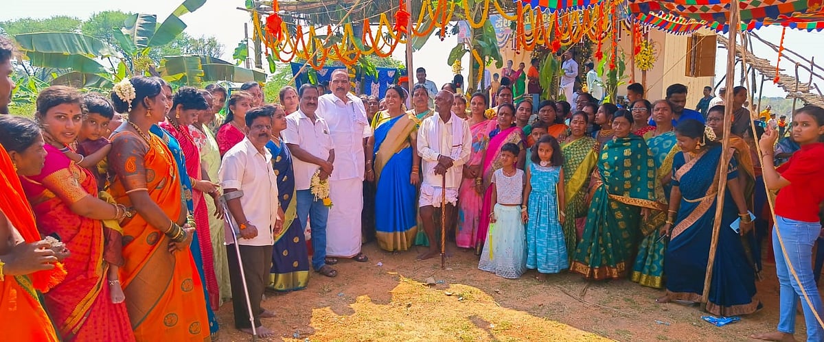 ದೇವಾಲಯಗಳಿಂದ ಶಾಂತಿ, ನೆಮ್ಮದಿ ಸಾಧ್ಯ: ಶಾಸಕ ಕೆ.ಎಂ.ಶಿವಲಿಂಗೇಗೌಡ 