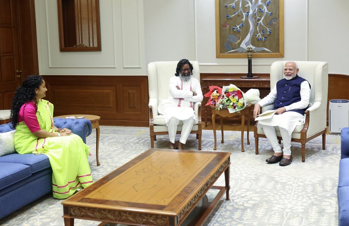 ಪ್ರಧಾನಿ ಭೇಟಿ ಮಾಡಿದ ಜಾರ್ಖಂಡ್‌ ನಿಯೋಜಿತ ಮುಖ್ಯಮಂತ್ರಿ ಹೇಮಂತ್ ಸೋರೆನ್