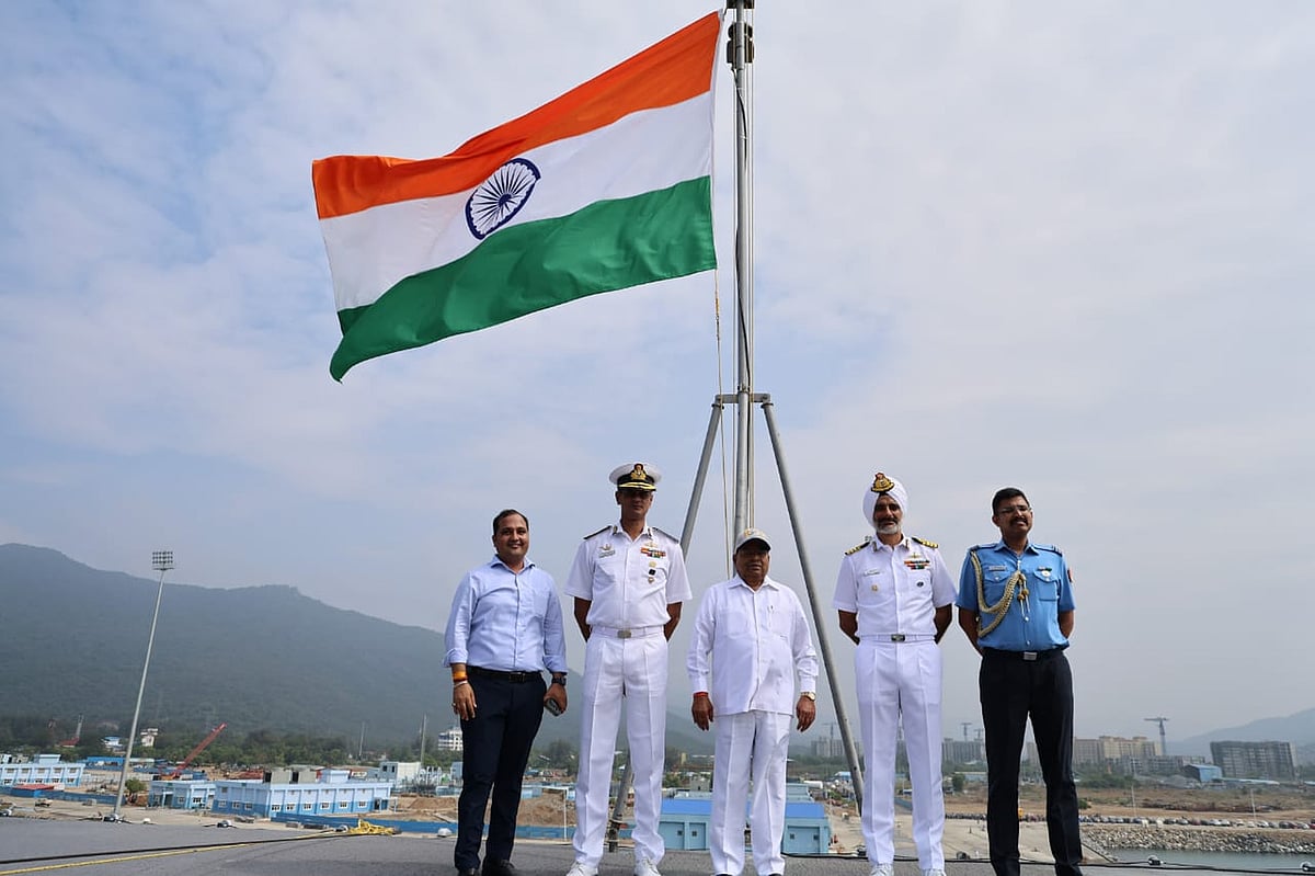 ನೌಕಾ ದಿನಾಚರಣೆ: ಗಮನಸೆಳೆದ ಬ್ಯಾಂಡ್