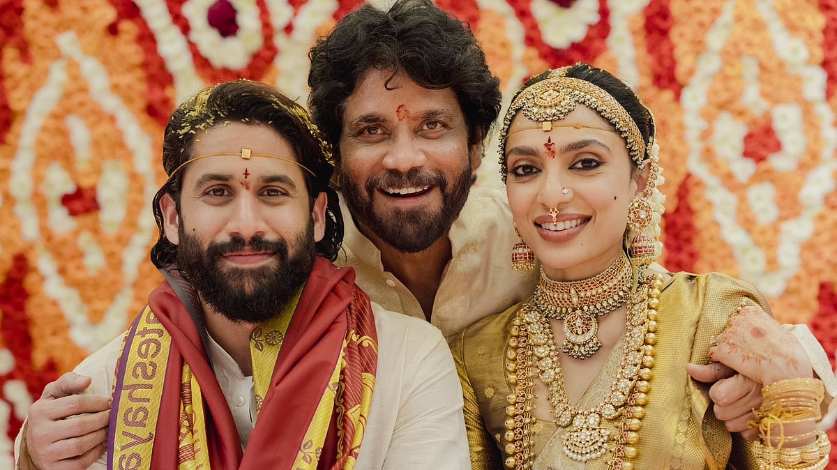 ನಾಗಚೈತನ್ಯ– ಶೋಭಿತಾ ಅದ್ಧೂರಿ ವಿವಾಹ: ಚಿತ್ರಗಳನ್ನು ಹಂಚಿಕೊಂಡ ತಂದೆ ನಾಗಾರ್ಜುನ