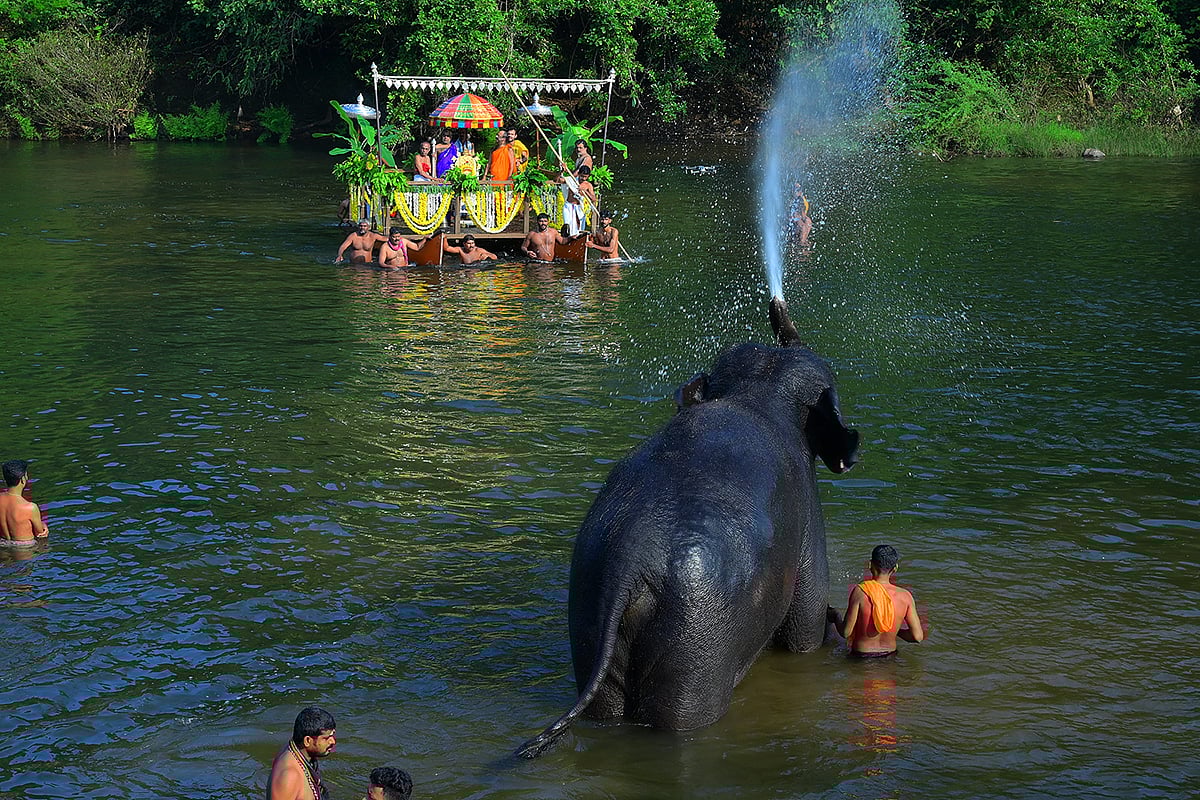 ಕುಮಾರಾಧಾರದಲ್ಲಿ ಕುಕ್ಕೆ ಸುಬ್ರಹ್ಮಣ್ಯನ ಅವಭೃತೋತ್ಸವ 