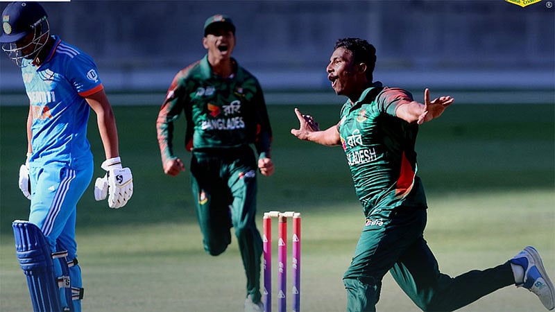 U19 Asia Cup: ಫೈನಲ್‌ನಲ್ಲಿ ಎಡವಿದ ಭಾರತ; ಸತತ 2ನೇ ಸಲ ಚಾಂಪಿಯನ್ ಆದ ಬಾಂಗ್ಲಾ