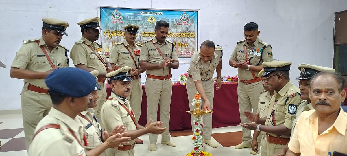 ಗೃಹರಕ್ಷಕರು ಪೊಲೀಸ್ ಇಲಾಖೆಗೆ ಬೆನ್ನೆಲುಬು