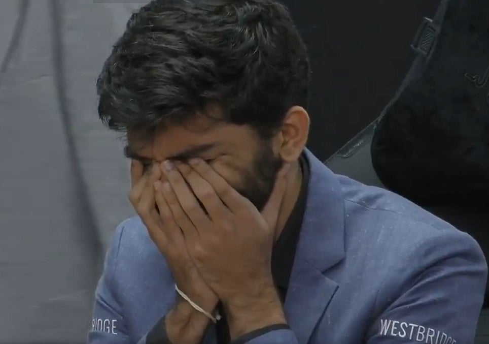 ಗುಕೇಶ್ ವಿಶ್ವ ಚೆಸ್ ಚಾಂಪಿಯನ್‌; ಉಕ್ಕಿ ಬಂದ ಆನಂದದ ಕಣ್ಣೀರು