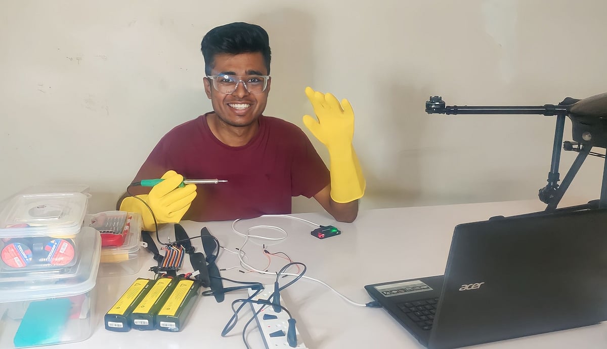 ಕೃಷಿ ಹೊಂಡದಲ್ಲಿ‌ ಸ್ಫೋಟ ನಡೆಸಿದ ಆರೋಪ: ಡ್ರೋನ್ ಪ್ರತಾಪ್ ಬಂಧನ