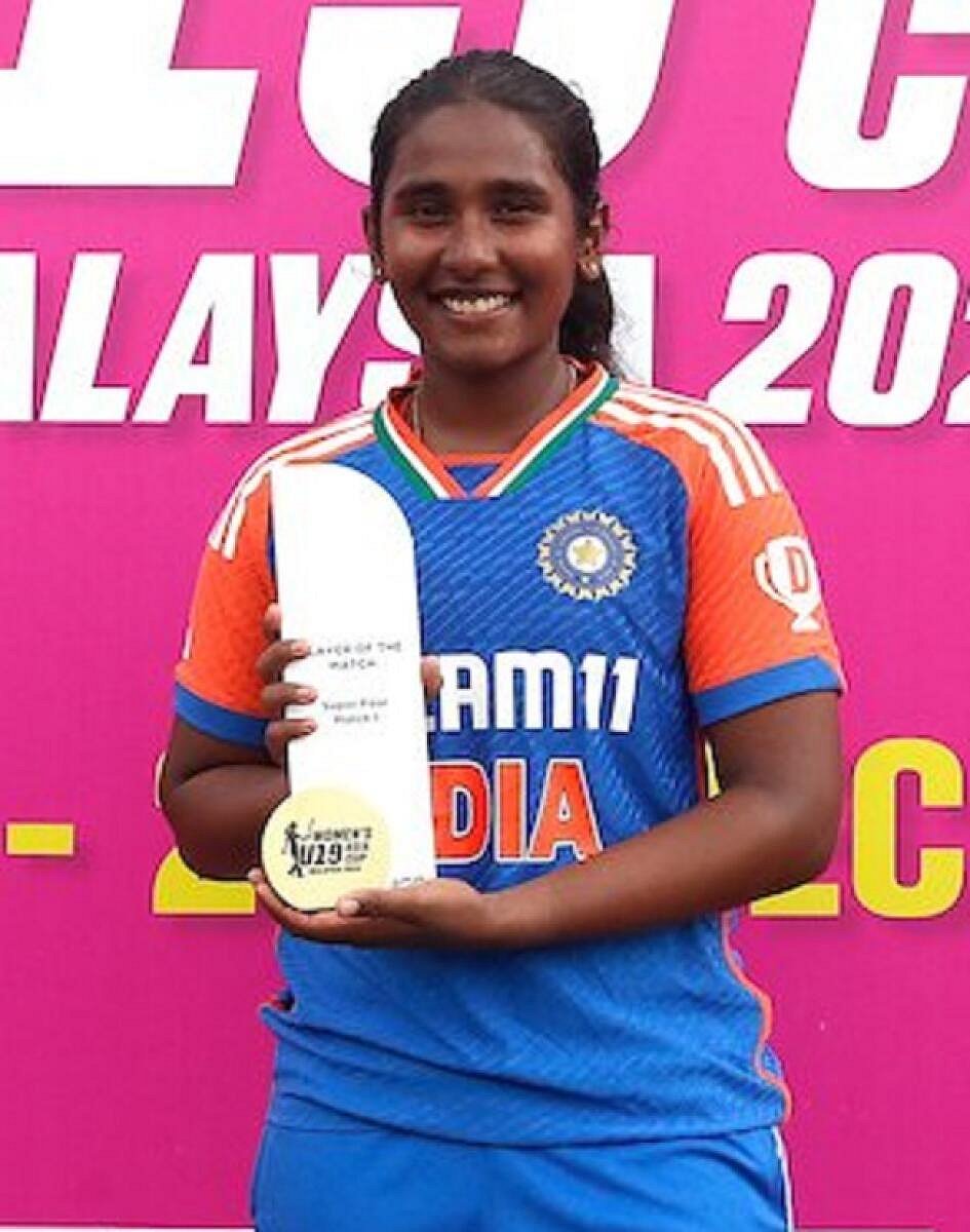 19 ವರ್ಷದೊಳಗಿನವರ ಏಷ್ಯಾಕಪ್: ತ್ರಿಷಾ ಅಜೇಯ ಅರ್ಧಶತಕ; ಭಾರತಕ್ಕೆ ಗೆಲುವು
