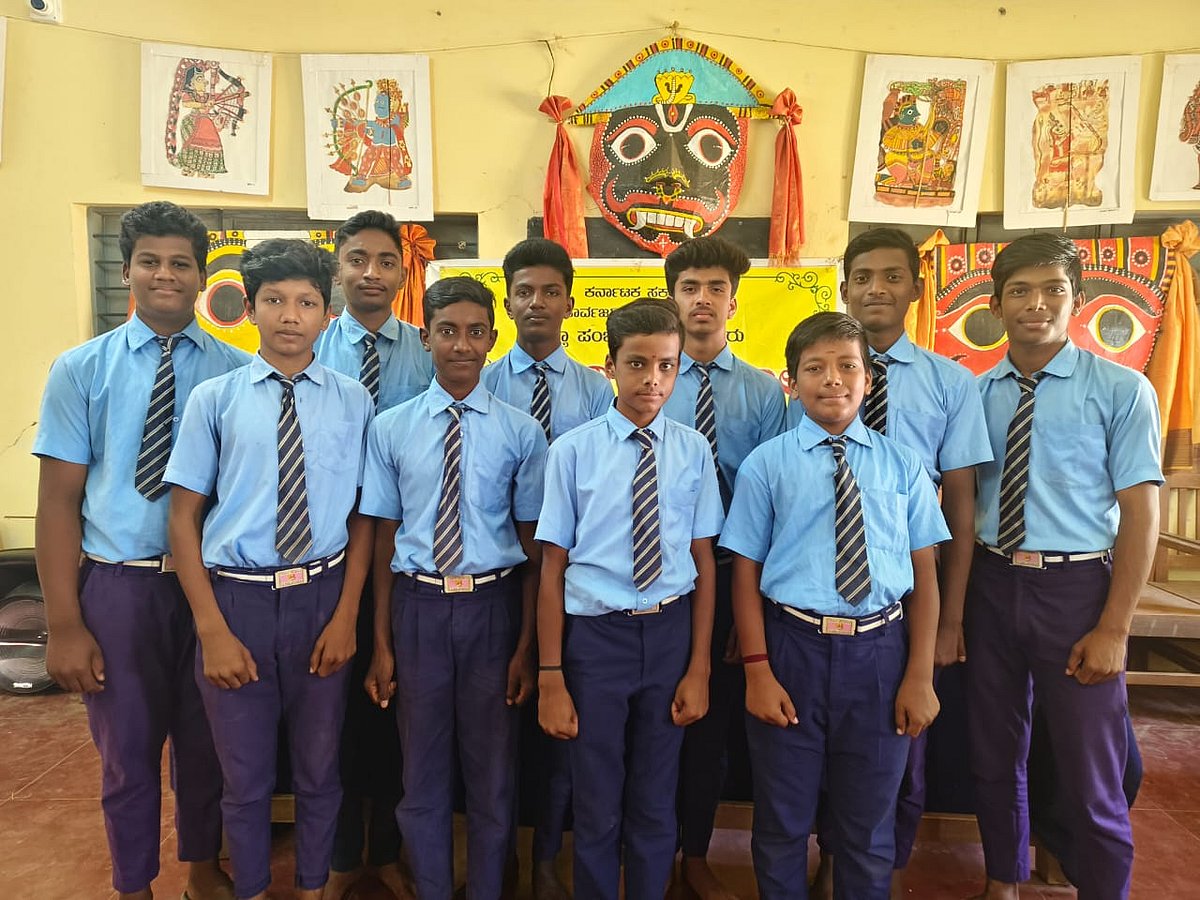 ಭೋಪಾಲ್‌: ಜಿ.ಬಿ.ಸರಗೂರು ವಿದ್ಯಾರ್ಥಿಗಳ ‘ಹುಲಿವೇಷ’