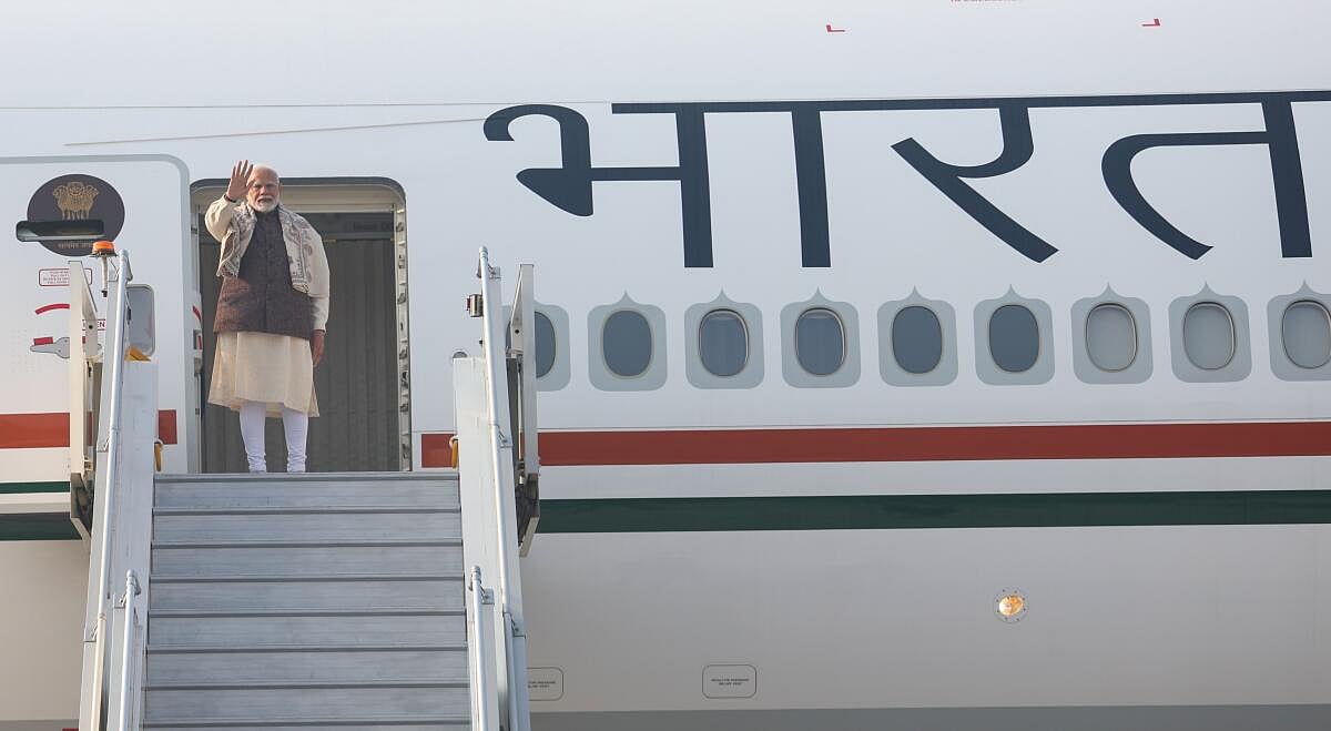 ಕುವೈತ್ ಪ್ರವಾಸ ಆರಂಭಿಸಿದ ಪ್ರಧಾನಿ ಮೋದಿ: 2 ದಿನಗಳಲ್ಲಿ ಹಲವು ಚರ್ಚೆ