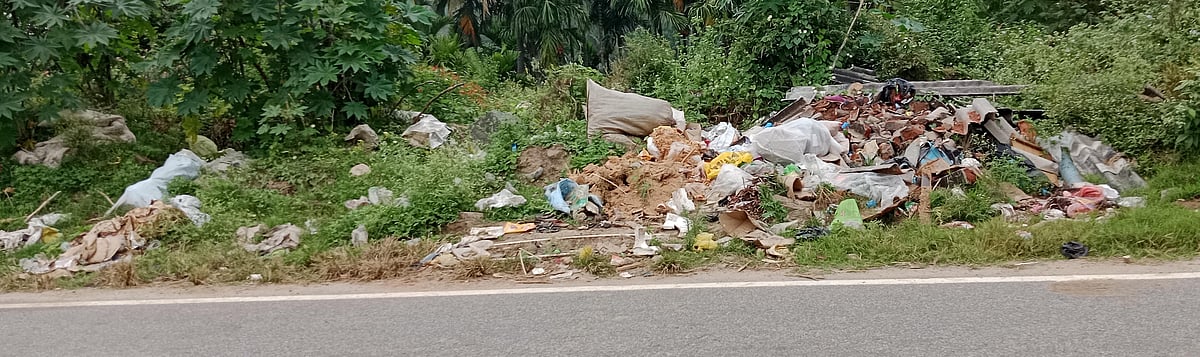 ಹಳೇಬೀಡು: ಕಸದ ತೊಟ್ಟಿಯಾದ ಬಿದುರುಕೆರೆ