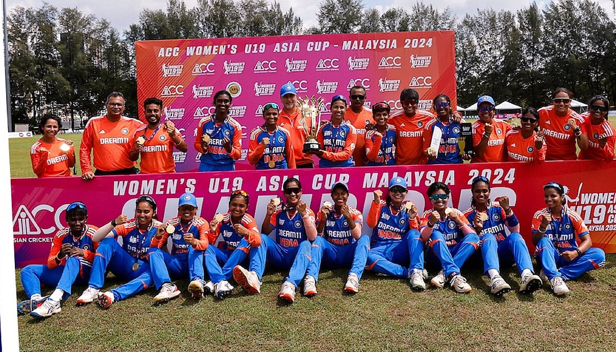 Women's U19 T20 Asia Cup: ಫೈನಲ್‌ನಲ್ಲಿ ಬಾಂಗ್ಲಾ ಮಣಿಸಿದ ಭಾರತ ಚಾಂಪಿಯನ್