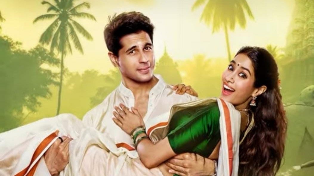 ತೆರೆ ಮೇಲೆ 'ಪರಮ ಸುಂದರಿ'ಯಾಗಿ ನಟಿ ಜಾಹ್ನವಿ ಕಪೂರ್