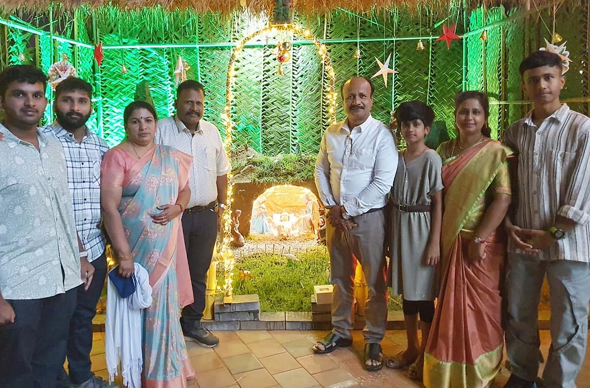 ಗೋಣಿಕೊಪ್ಪಲು: ಚುಮುಚುಮು ಚಳಿಯಲ್ಲಿ ಕ್ರಿಸ್ಮಸ್ ಸಡಗರ