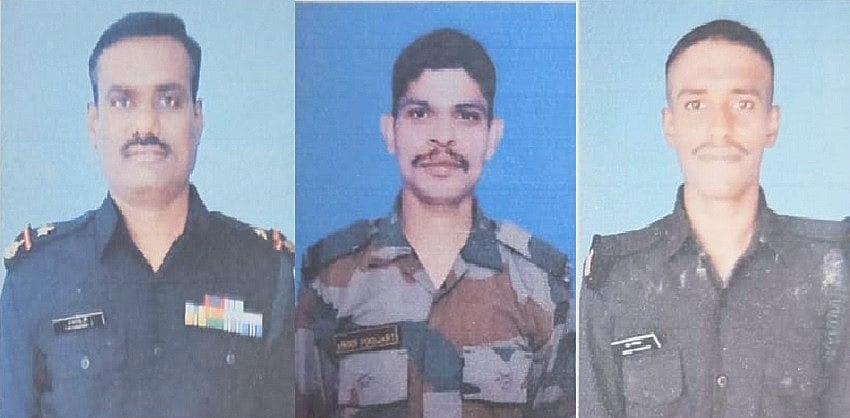 ಜಮ್ಮುವಿನ ಪೂಂಛ್‌ ಬಳಿ ಸೇನಾ ವಾಹನ ಅಪಘಾತ: ಕರ್ನಾಟಕದ ಮೂವರು ಯೋಧರ ಸಾವು