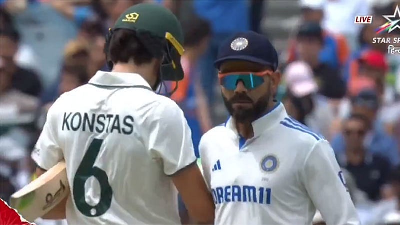 AUS vs IND Test | ಕೊಹ್ಲಿ ನನಗೆ ಡಿಕ್ಕಿ ಹೊಡೆದದ್ದು ಆಕಸ್ಮಿಕ: ಕೋನ್‌ಸ್ಟಾಸ್‌