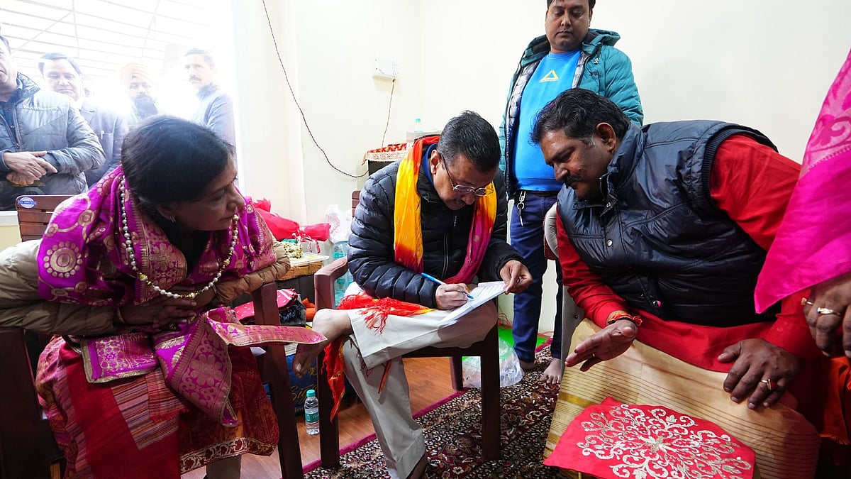 ‘ಪೂಜಾರಿ ಗ್ರಂಥಿ ಸಮ್ಮಾನ್’ ಯೋಜನೆಗೆ ಅರವಿಂದ ಕೇಜ್ರಿವಾಲ್ ಚಾಲನೆ