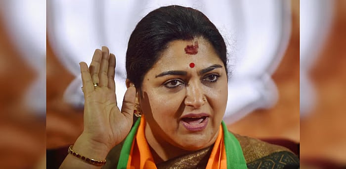 ಅಣ್ಣಾ ವಿ.ವಿ ಲೈಂಗಿಕ ದೌರ್ಜನ್ಯ ಪ್ರಕರಣ: DMK ನಾಯಕಿಯರ ಮೌನ ಪ್ರಶ್ನಿಸಿದ ಖುಷ್ಬೂ