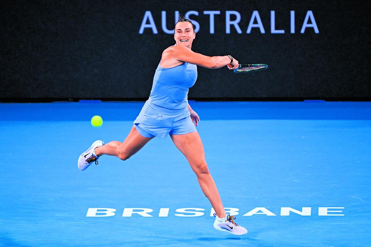 ಬ್ರಿಸ್ಬೇನ್‌ ಟೆನಿಸ್‌: ಫೈನಲ್‌ಗೆ ಅರಿನಾ ಸಬಲೆಂಕಾ