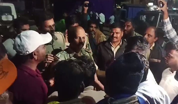 ಮೂಡಿಗೆರೆ | ಅಂಬೇಡ್ಕರ್ ಪುತ್ಥಳಿ ತೆರವು: ಉದ್ವಿಗ್ನ