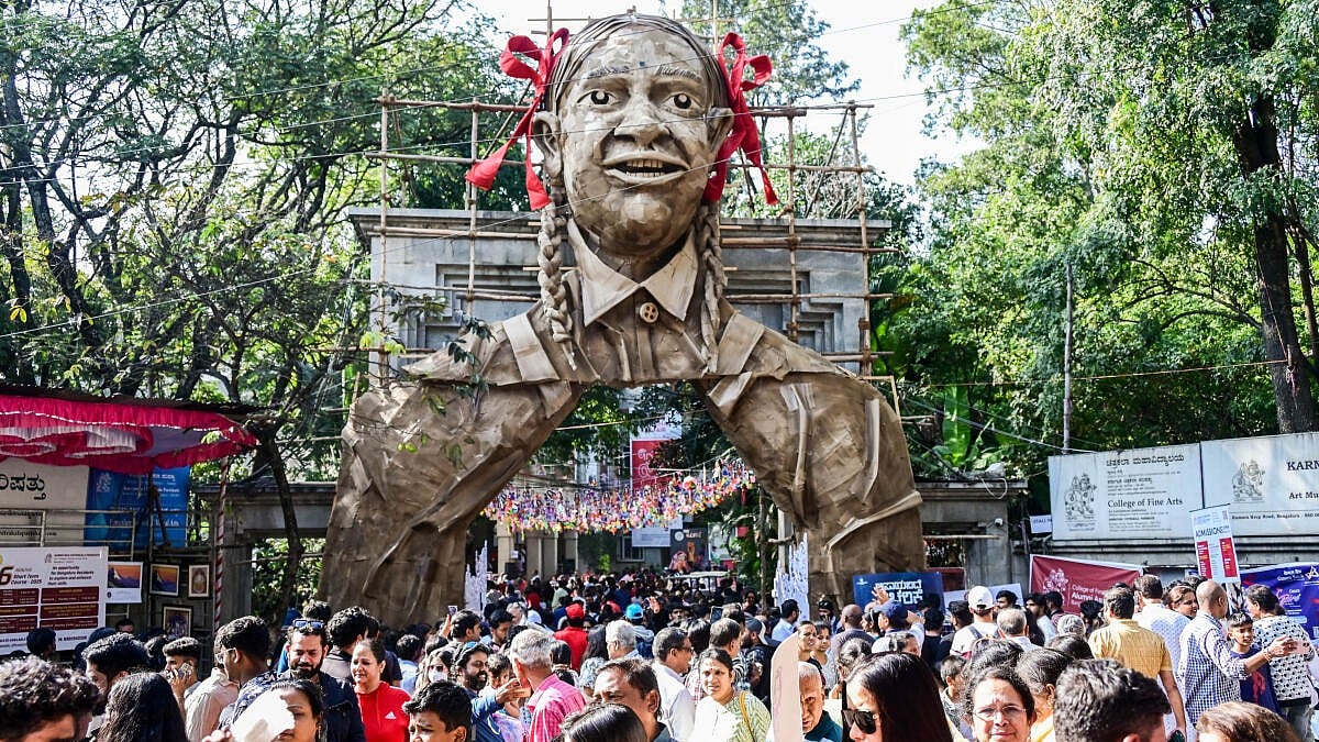 PHOTOS: ಚಿತ್ರಸಂತೆಯಲ್ಲಿ ಅನಾವರಣಗೊಂಡ ಕಲಾಲೋಕ