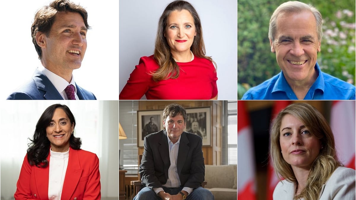 ಕೆನಡಾ | ಜಸ್ಟಿನ್ ಟ್ರೂಡ್‌ ರಾಜೀನಾಮೆ; ಯಾರಿಗೆ ಒಲಿಯಲಿದೆ ಲಿಬರಲ್ ಪಕ್ಷದ ನಾಯಕತ್ವ