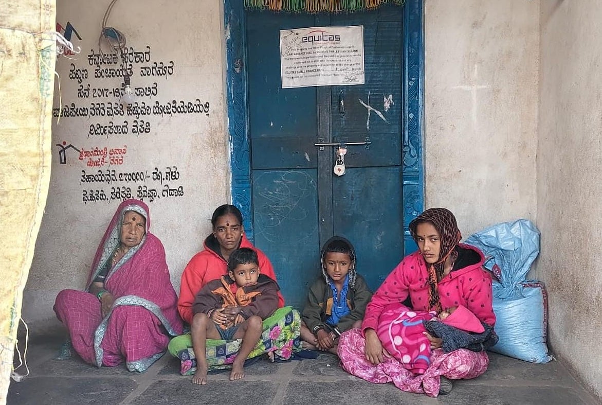 ಸಾಲ ಮರುಪಾವತಿಸಲು ವಿಳಂಬ: ಹಸುಗೂಸು, ಬಾಣಂತಿ ಹೊರಹಾಕಿದ ಫೈನಾನ್ಸ್‌ ಸಿಬ್ಬಂದಿ