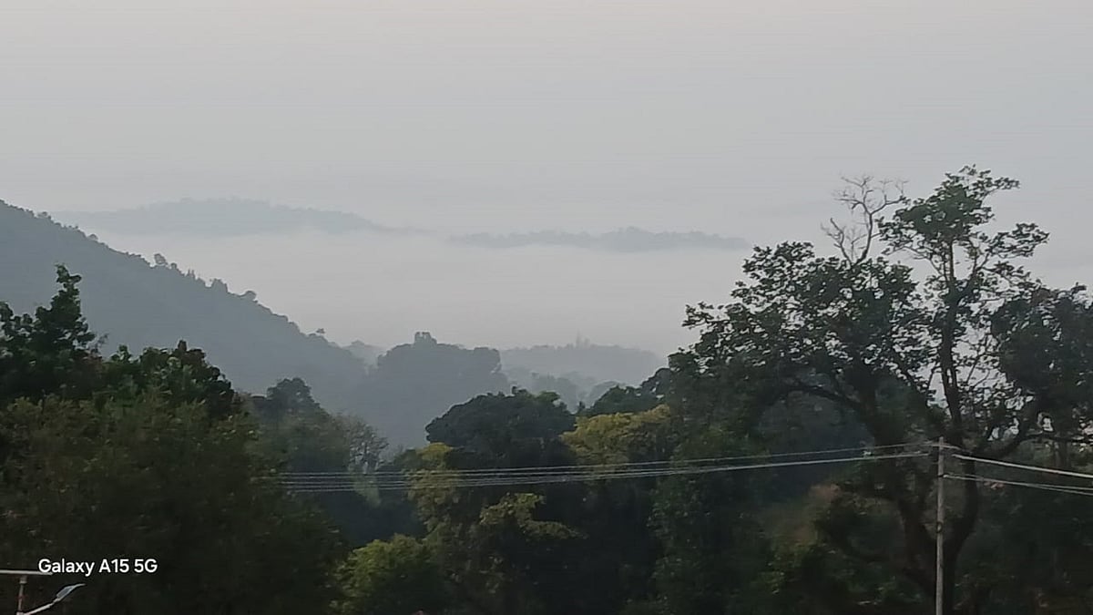 ಮತ್ತೆ 12ಕ್ಕೆ ಕುಸಿದ ತಾಪಮಾನ: ಮಡಿಕೇರಿಯಲ್ಲಿ ನಡುಗಿಸುತ್ತಿರುವ ಮಾಗಿ ಚಳಿ