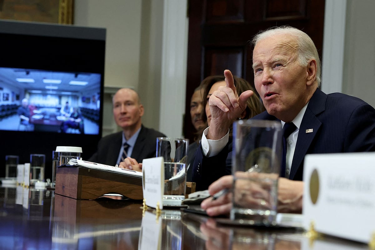 ನಾಲ್ಕು ವರ್ಷಗಳ ಬಳಿಕ ಕಮಲಾ ಮತ್ತೆ ಅಧ್ಯಕ್ಷ ಸ್ಥಾನಕ್ಕೆ ಸ್ಪರ್ಧೆ: ಜೋ ಬೈಡನ್