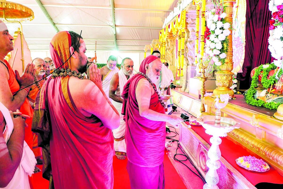 ಶೃಂಗೇರಿ ಶಾರದಾ ಪೀಠ: ‘ಸುವರ್ಣಭಾರತೀ’ಯಲ್ಲಿ ಸ್ತೋತ್ರ ತ್ರಿವೇಣಿ