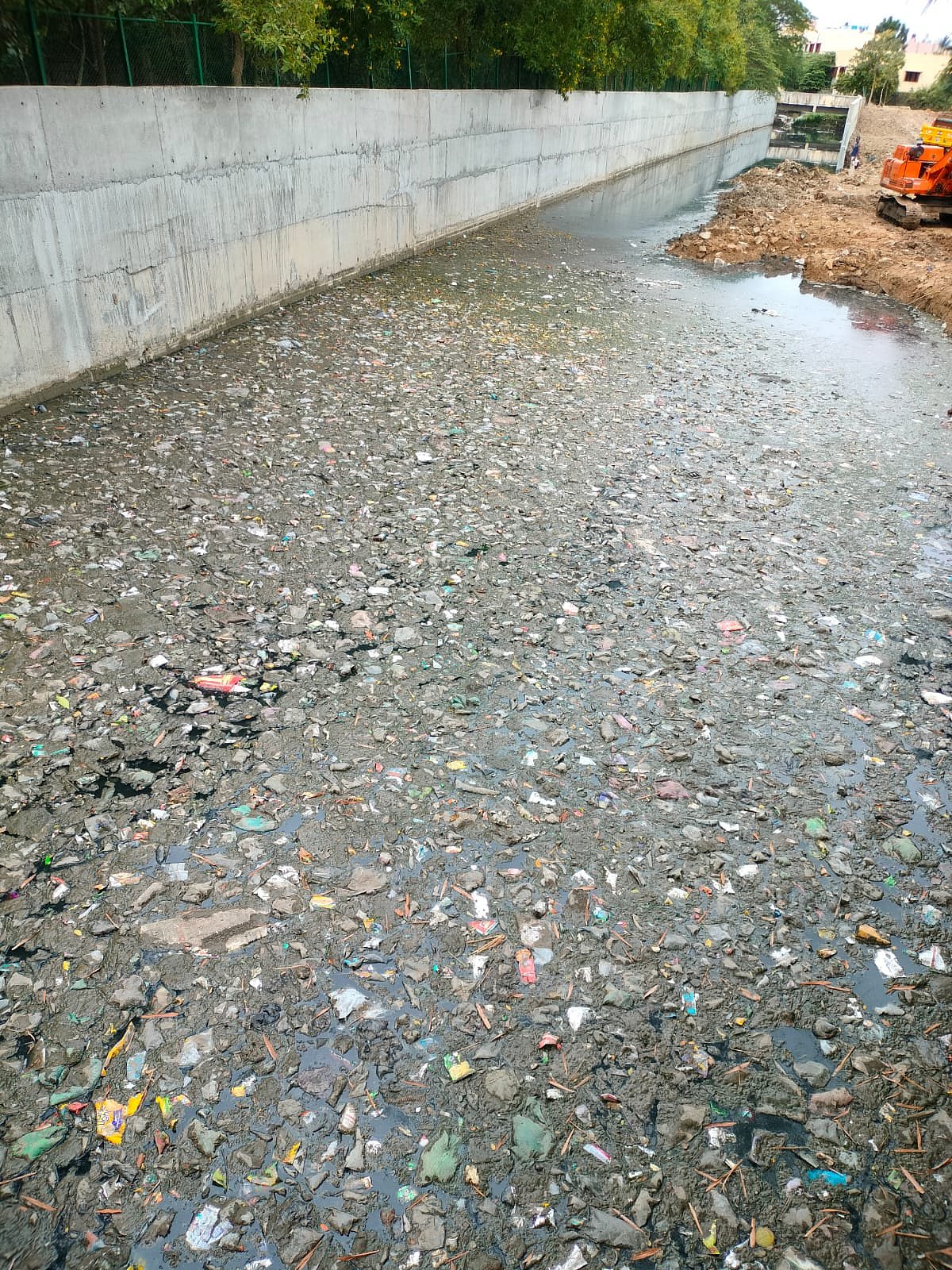 ಕೆ.ಆರ್.ಪುರ:‌ ಕೌದೇನಹಳ್ಳಿ ಕೆರೆಗೆ ಕಲುಷಿತ ನೀರು; ಜಲಚರಗಳ ಜೀವಕ್ಕೆ ಕುತ್ತು 