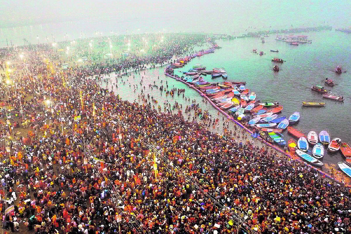 ಮಹಾಕುಂಭ ಮೇಳ: 3.5 ಕೋಟಿ ಭಕ್ತರಿಂದ ‘ಅಮೃತ ಸ್ನಾನ’