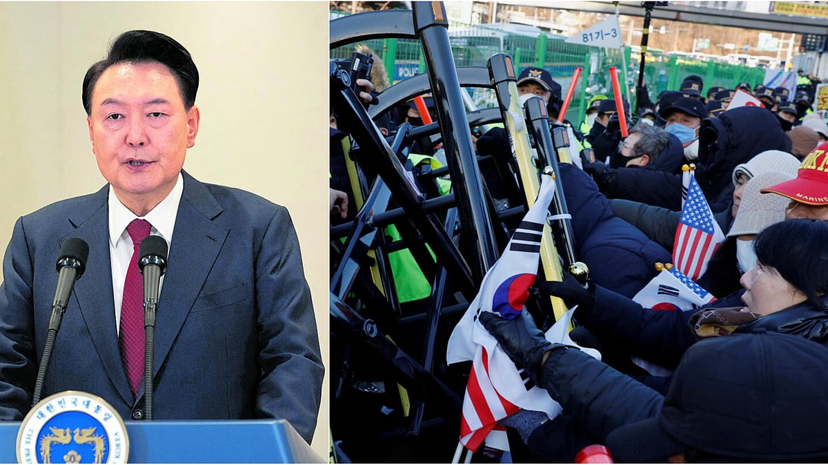 ದ. ಕೊರಿಯಾ ಅಧ್ಯಕ್ಷ ಯೂನ್ ಸೂಕ್ ಯೋಲ್‌ ಬಂಧನ; ವಿಚಾರಣೆ ನಂತರ ಕಾರಾಗೃಹಕ್ಕೆ ರವಾನೆ