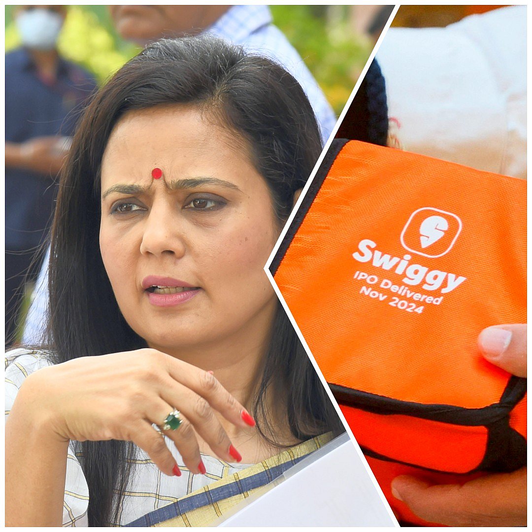 ಸ್ವಿಗ್ಗಿಯನ್ನು ತರಾಟೆಗೆ ತೆಗೆದುಕೊಂಡ TMC ಸಂಸದೆ ಮಹುವಾ ಮೊಯಿತ್ರಾ!