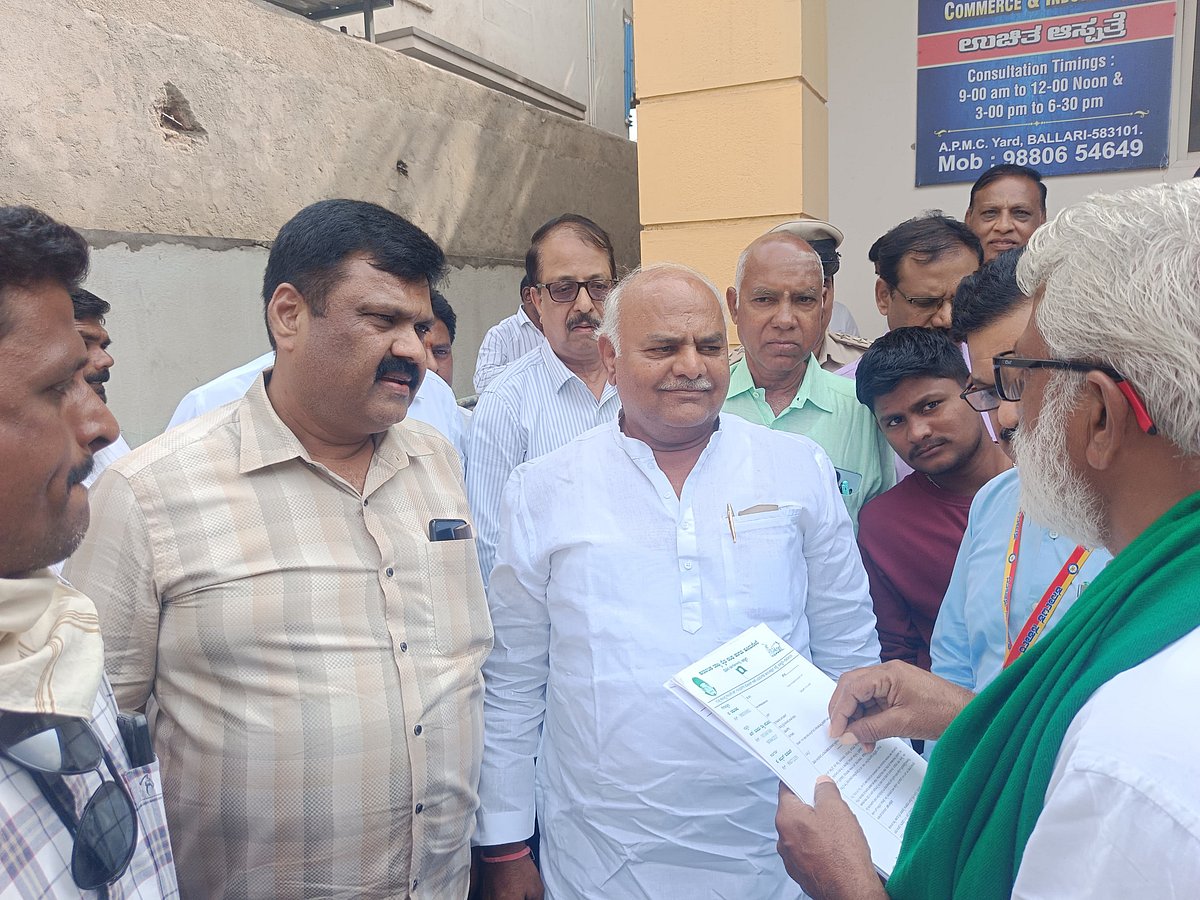 ಬಳ್ಳಾರಿ | ಮೆಣಸಿನಕಾಯಿ ಮಾರುಕಟ್ಟೆ ನಿರ್ಮಾಣಕ್ಕೆ ₹5 ಕೋಟಿ: ಶಿವಾನಂದ ಪಾಟೀಲ