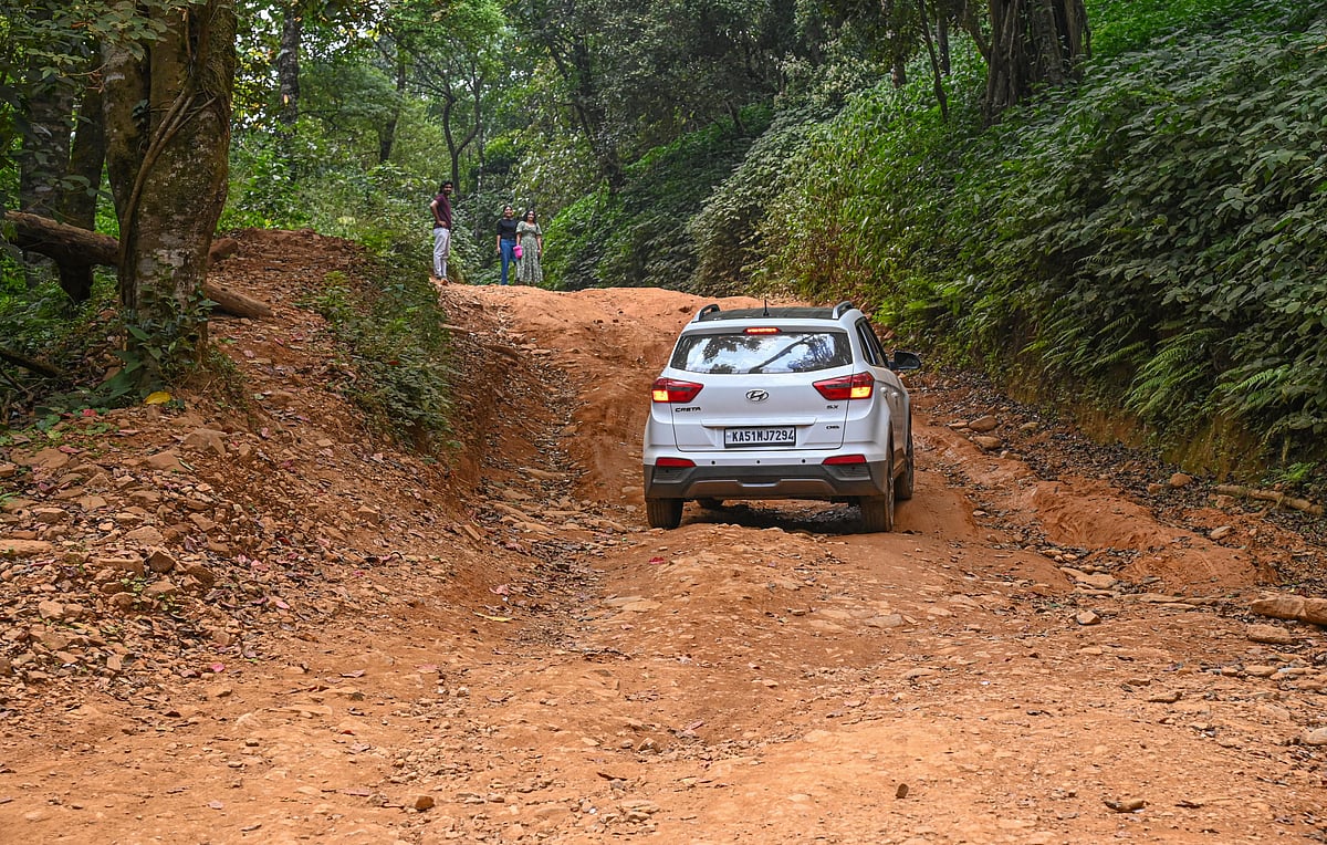 ಚಿಕ್ಕಮಗಳೂರು | ಪ್ರವಾಸಿ ತಾಣಗಳಿಗೆ ಪ್ರಯಾಣವೇ ಕಷ್ಟ