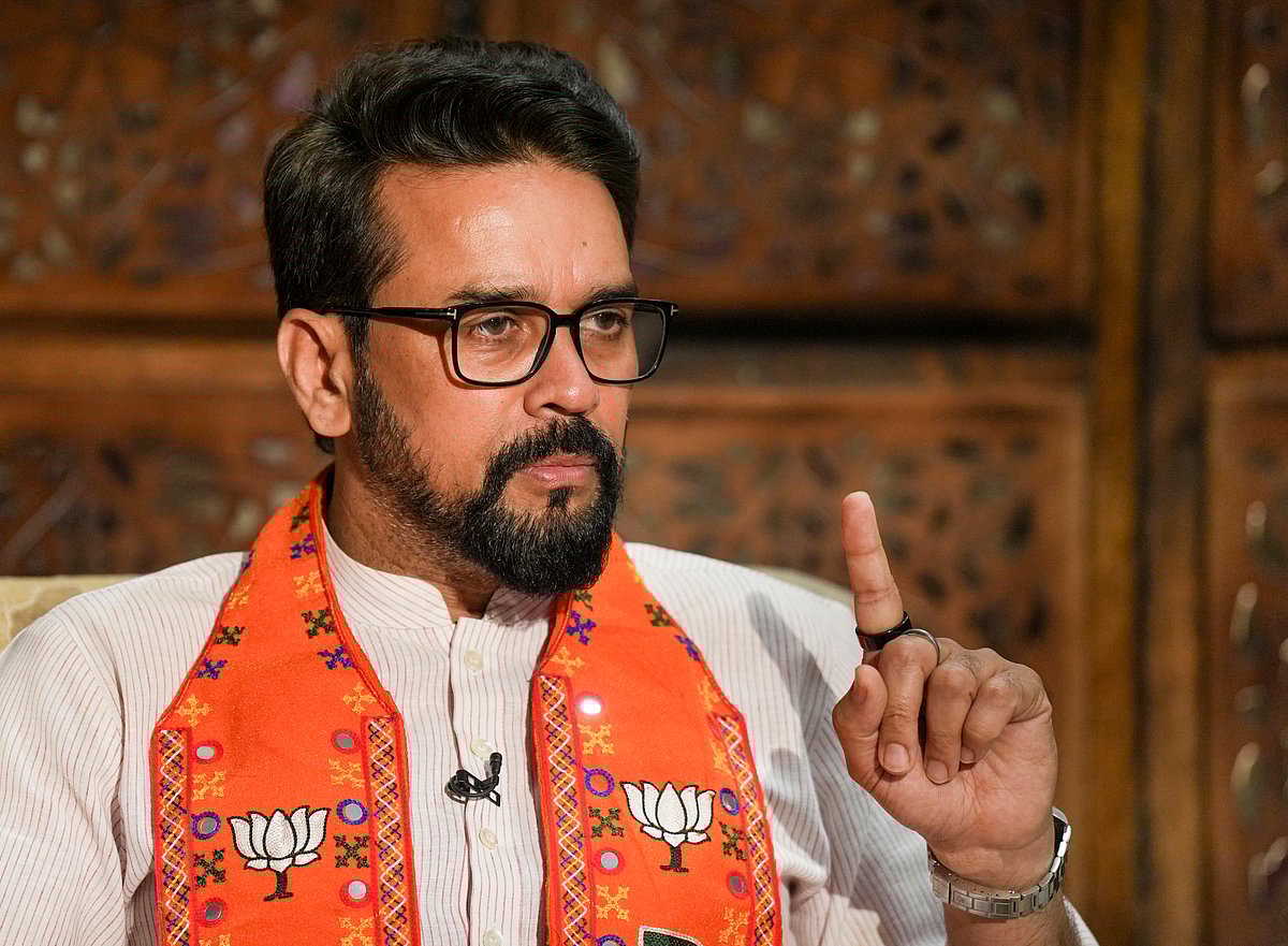 ಪ್ರತ್ಯೇಕತಾವಾದಿಗಳಿಗೆ ಎಎಪಿ ಬೆಂಬಲ: ಅನುರಾಗ್‌ ಠಾಕೂರ್‌