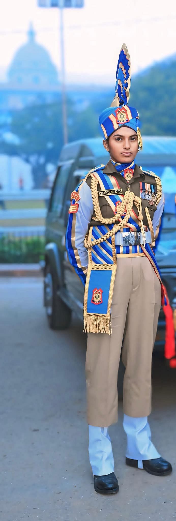 ಹೊಸನಗರ | ಗಣರಾಜ್ಯೋತ್ಸವ ಪಥ ಸಂಚಲನ: ಚಾಂದಿನಿ ಆಯ್ಕೆ