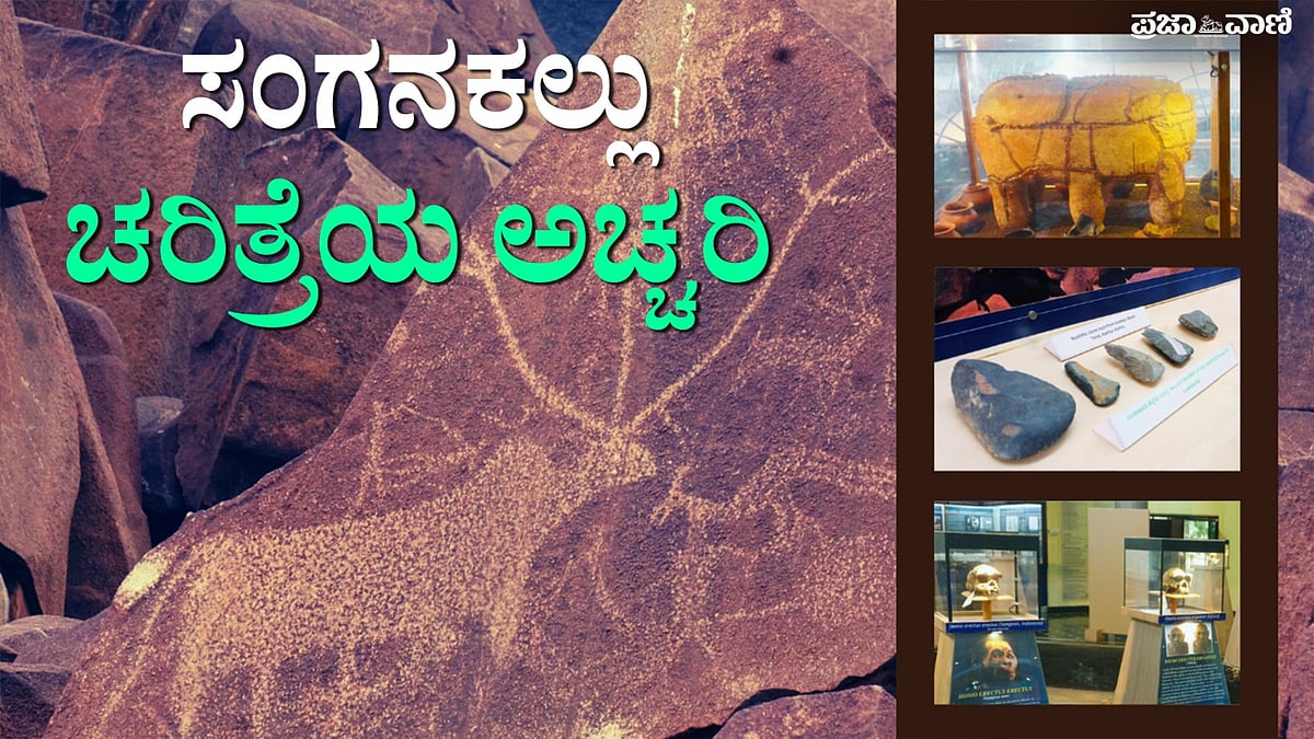Video | ಬಳ್ಳಾರಿಯ ಸಂಗನಕಲ್ಲು ಆದಿಮಾನವನ ಕುರುಹುಗಳ ನೆಲೆ 
