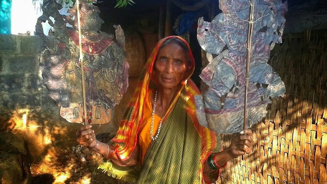 ಕೊಪ್ಪಳ: ತೊಗಲು ಗೊಂಬೆಯಾಟ ಕಲಾವಿದೆ ಭೀಮವ್ವಗೆ ಪದ್ಮಶ್ರೀ ಗರಿ